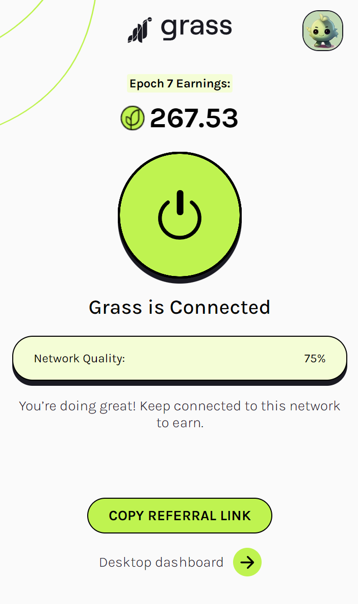 Giao diện Grass Community node sau khi đã cài đặt xong