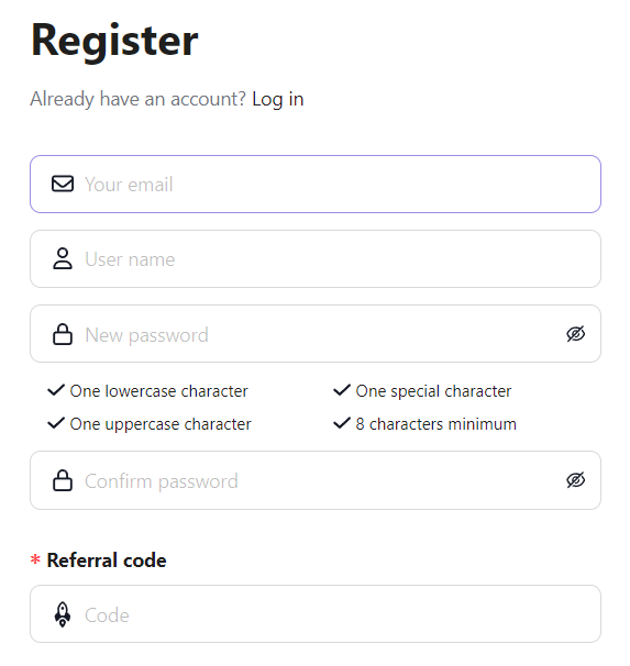 Đăng ký tài khoản Nodepay
