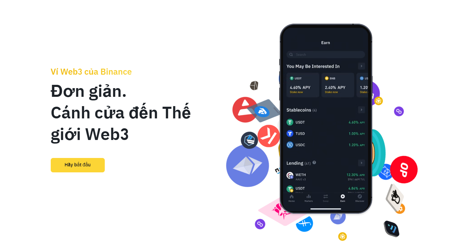 Sản phẩm Binance Web3 Wallet