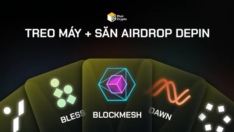 TOP dự án treo máy DePIN săn airdrop năm 2025